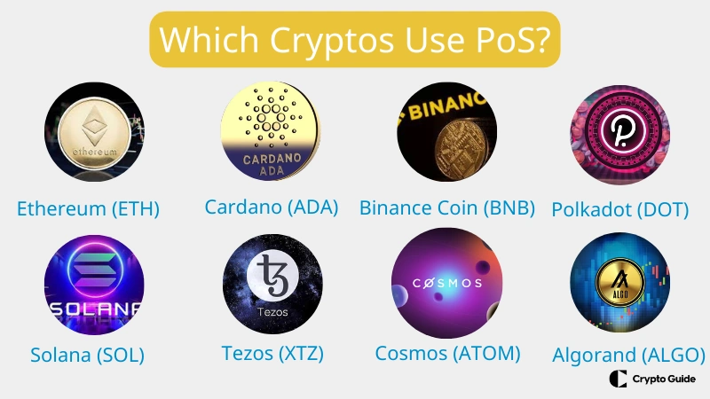 使用分權證明的加密貨幣 使用分權證明的加密貨幣