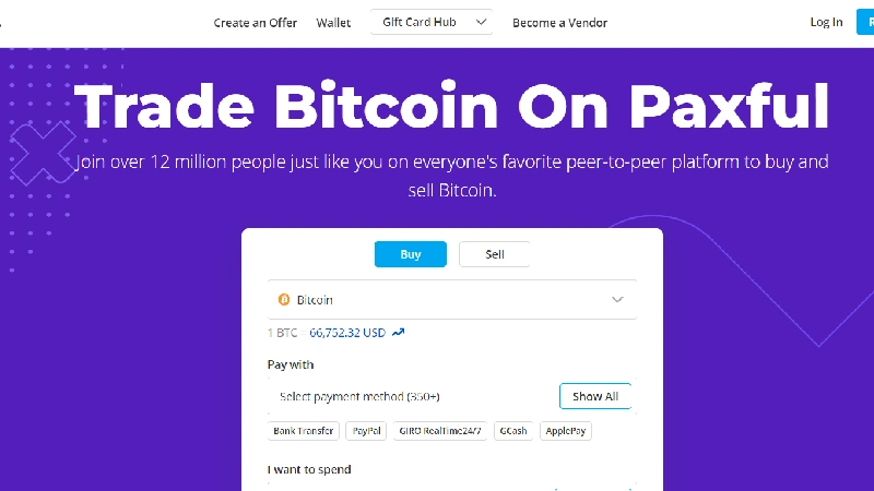 Paxful p2p 加密貨幣交易所 Paxful-p2p-加密貨幣交易所